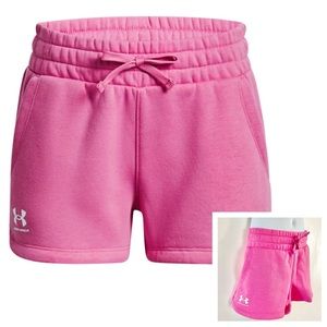 NWT Girl’s Youth Under Armour Fleece Line Shorts Size M